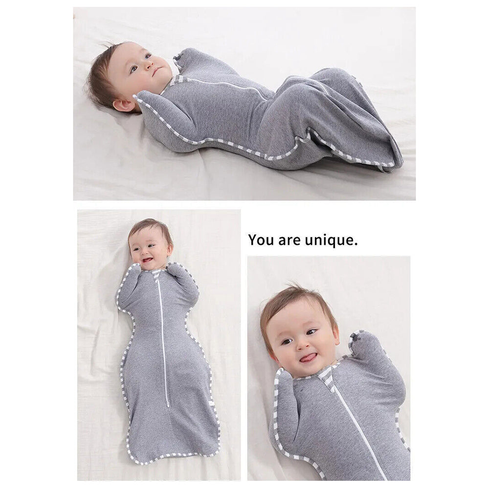 AB01 Cotton Baby Swaddle Infant Anti-kicking Zipper Sleeping Bag, Size L AB01 Cotton Baby Swaddle Infant Anti-kicking Zipper Sleeping Bag, Size L